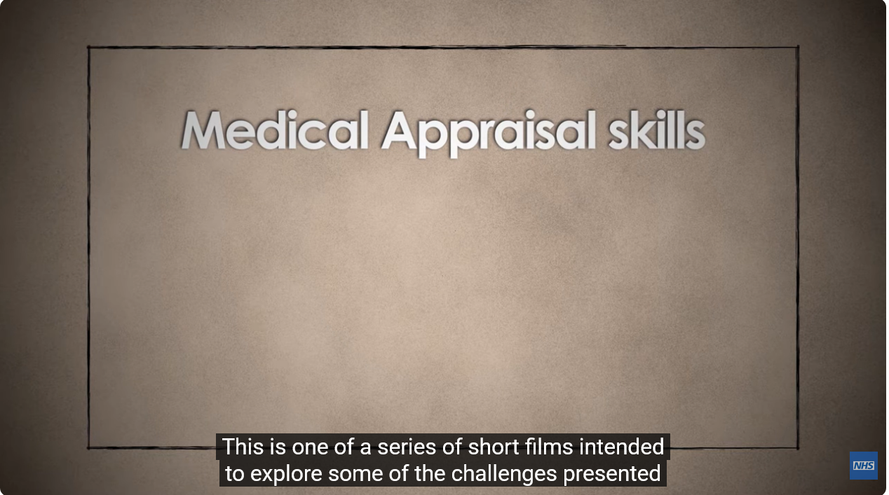 NHS Appraisal Skills for Doctors