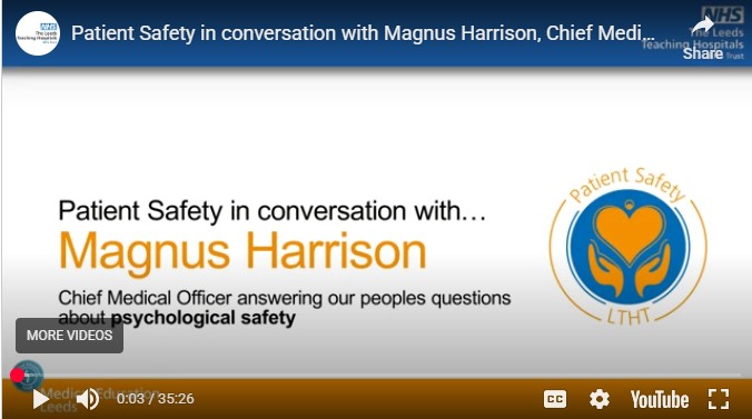 Psychological Safety - Magnus Harrison