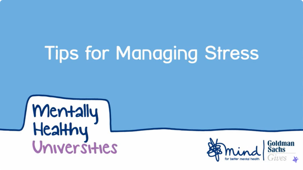 Tips for managing stress