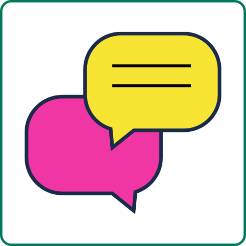 speech bubbles